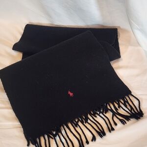 Vintage Polo by Ralph Lauren Black Scarf